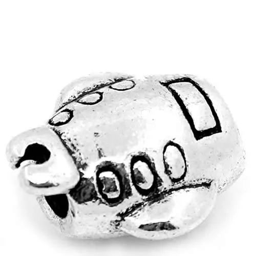 Submarine Charm European Bead Compatible for Most European Snake Chain Bracelet
