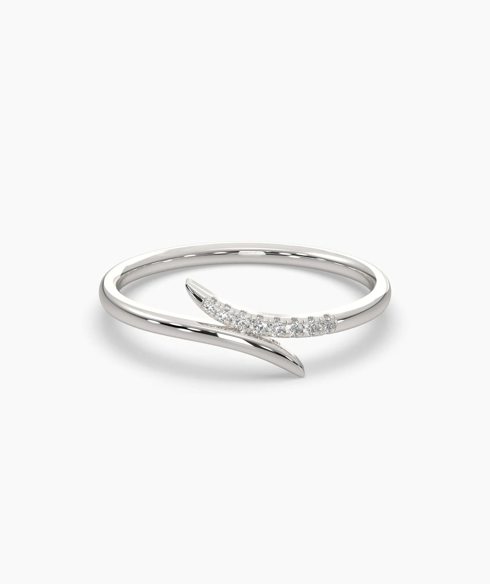 Subtle Diamond Accent Ring