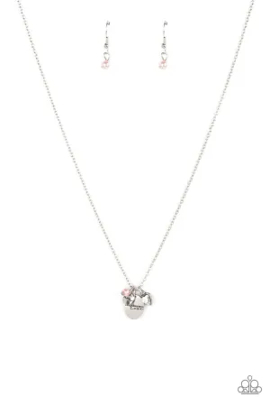 Super Mom Pink Paparazzi Necklace
