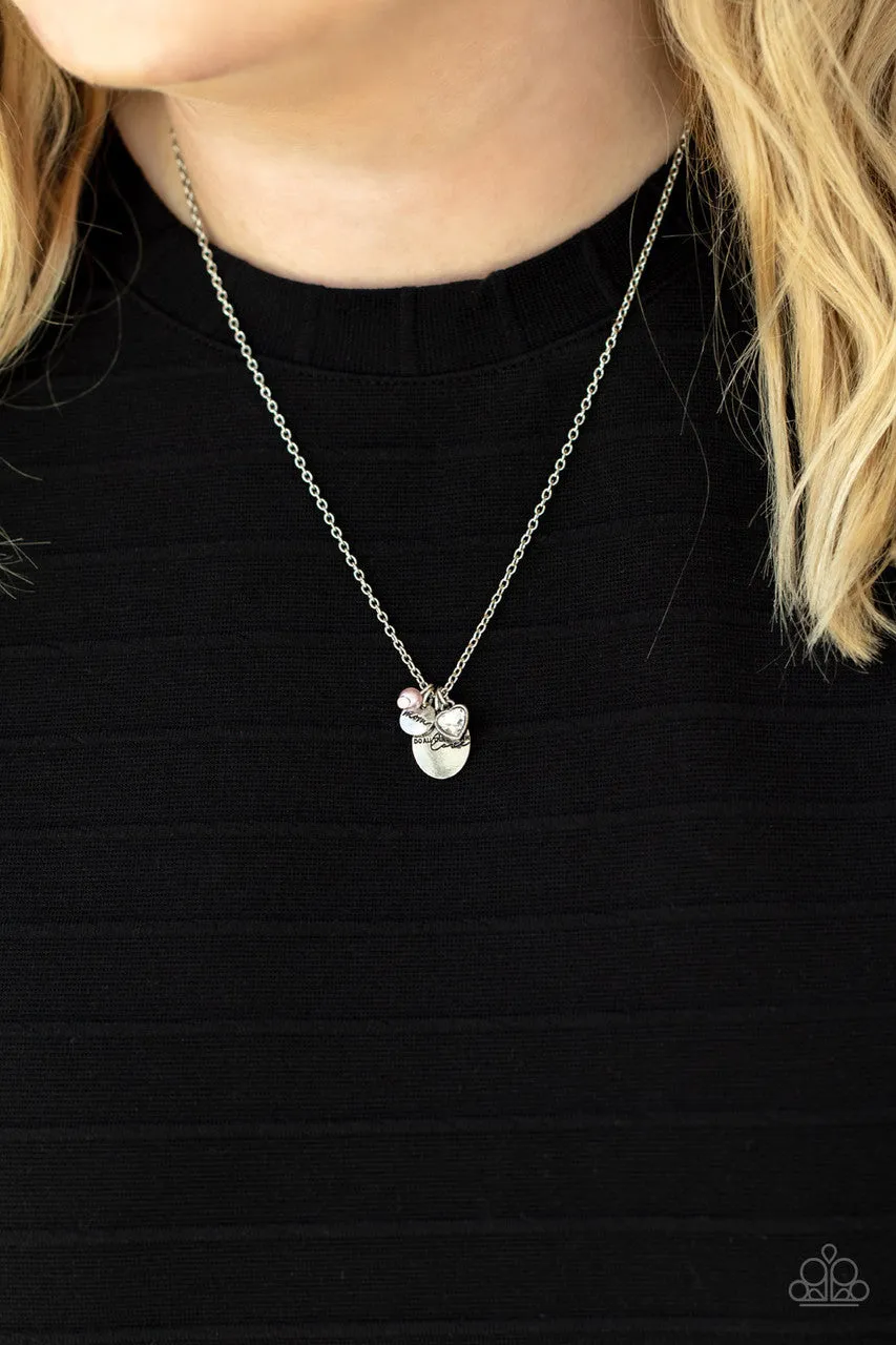 Super Mom Pink Paparazzi Necklace