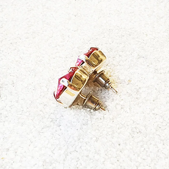 Supernova Swarovski Stud Earrings