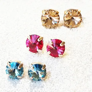 Supernova Swarovski Stud Earrings