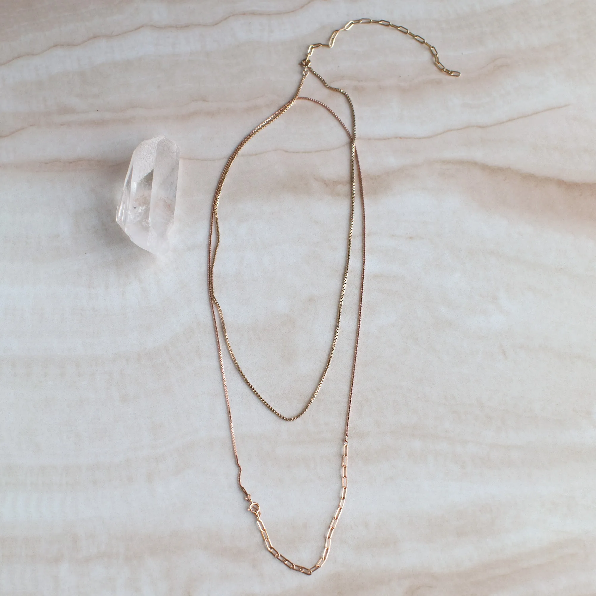 The 4-in-1 Cable Chain Necklace | Gold Filled