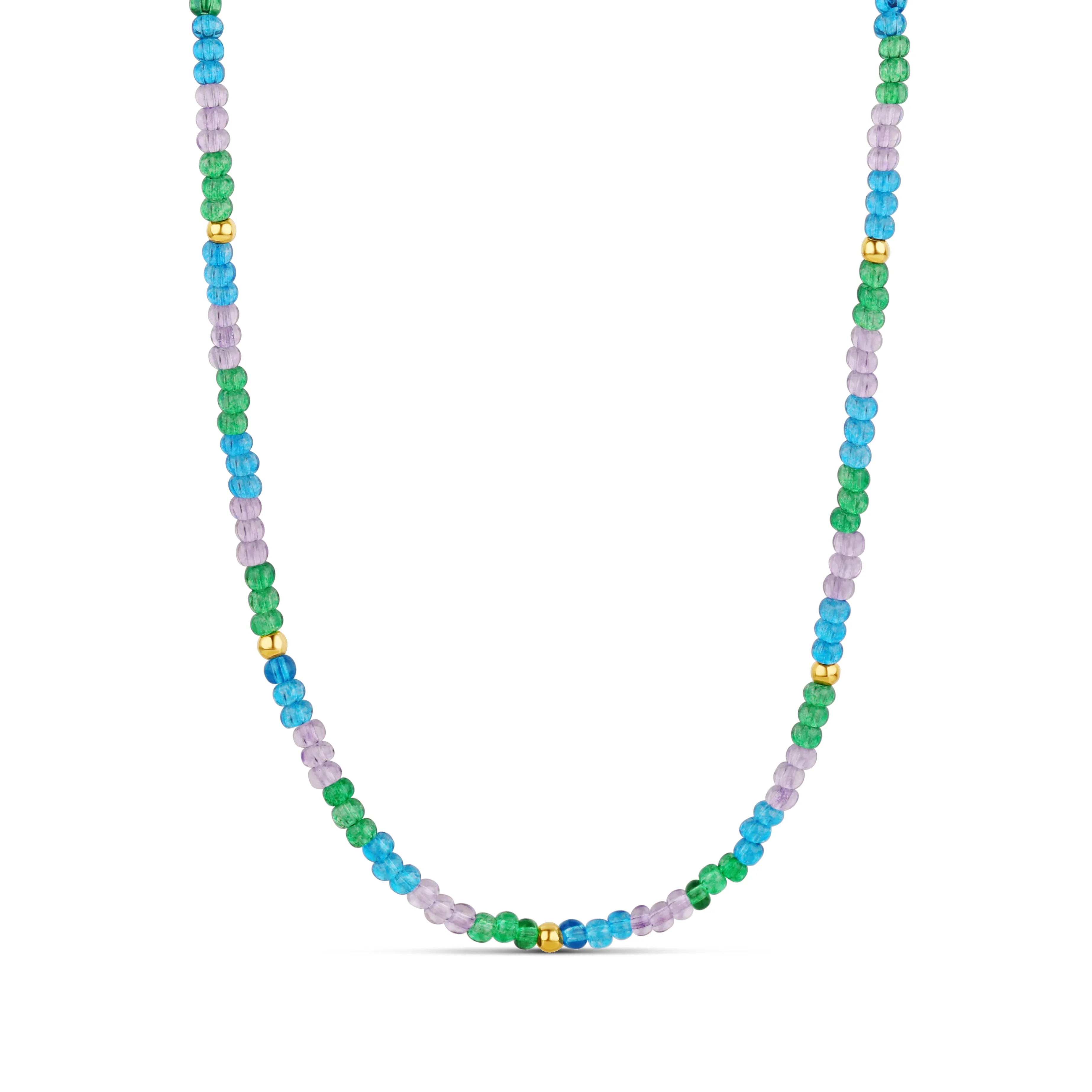 The Beaded Charm Necklace