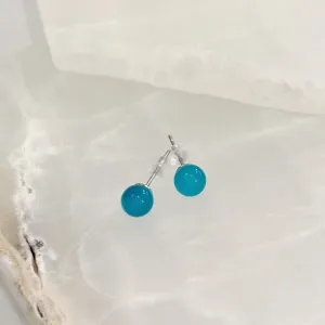 TIANHE AMAZONITE STUD earrings