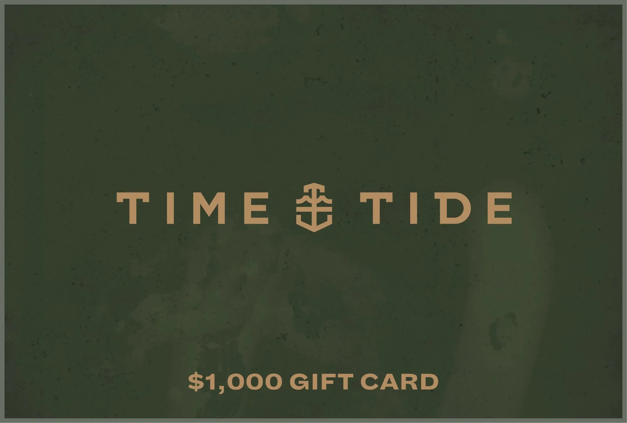 Time Tide Digital Gift Card