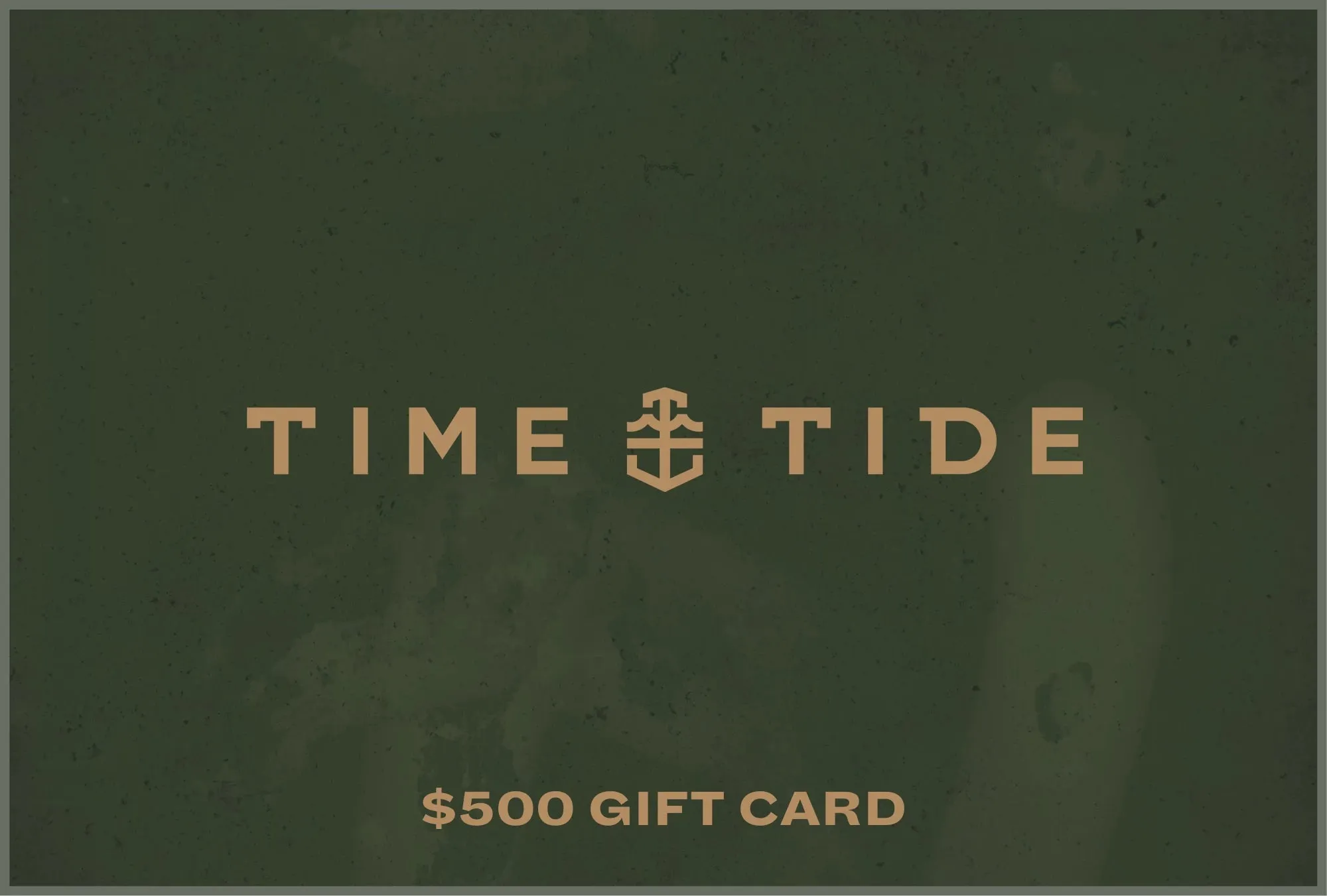 Time Tide Digital Gift Card