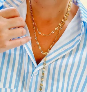 Today is the Day Gold Necklace