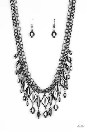 Trinket Trade Black Paparazzi Necklace