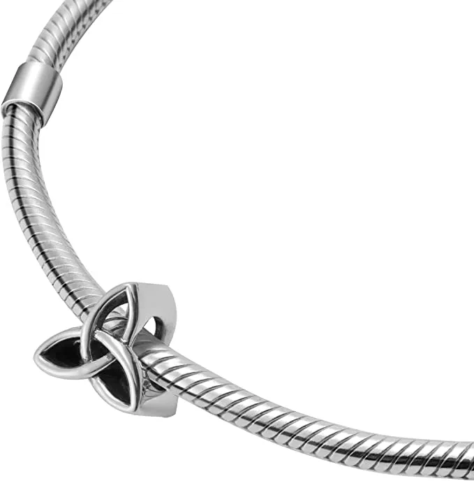 Triquetra Celtic Knot Bead Charm