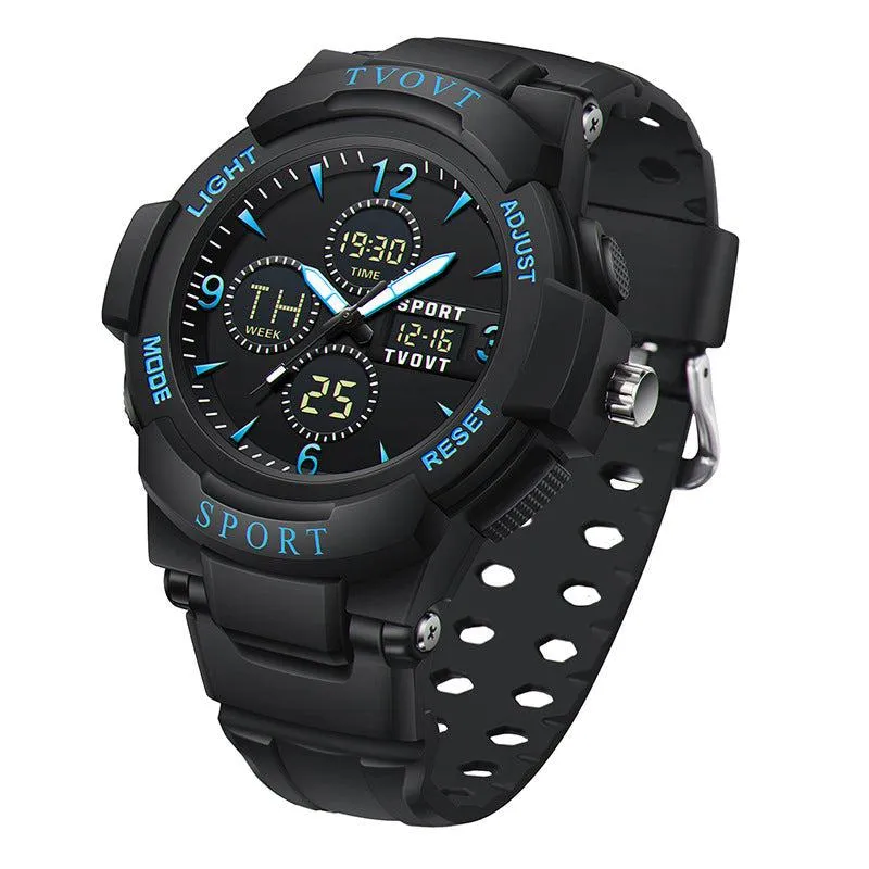 TVOVT 8805 Analog Digital Men's Waterproof Multifunctional Electronic Watch