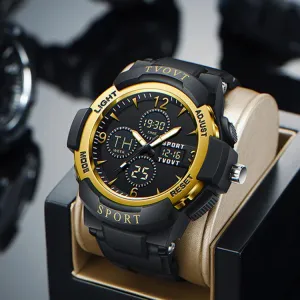 TVOVT 8805 Analog Digital Men's Waterproof Multifunctional Electronic Watch