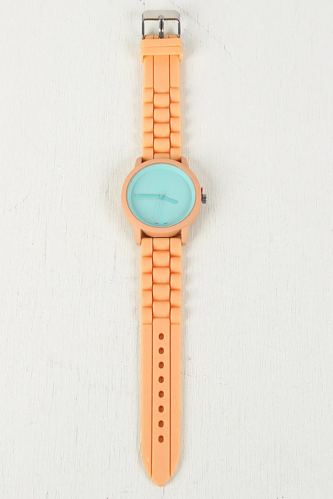 Two Tone Rubber Watch