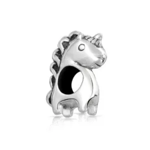 Unicorn Horse Animal Bead Charm for European Charm Bracelets