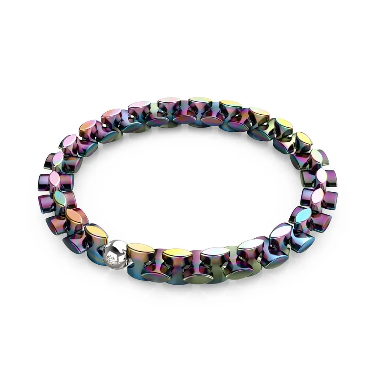 Unicorn Silver | Monroe Links | Hourglass Bracelet