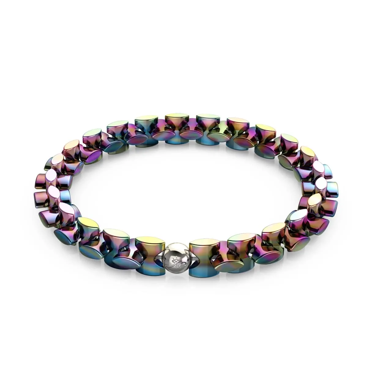 Unicorn Silver | Monroe Links | Hourglass Bracelet