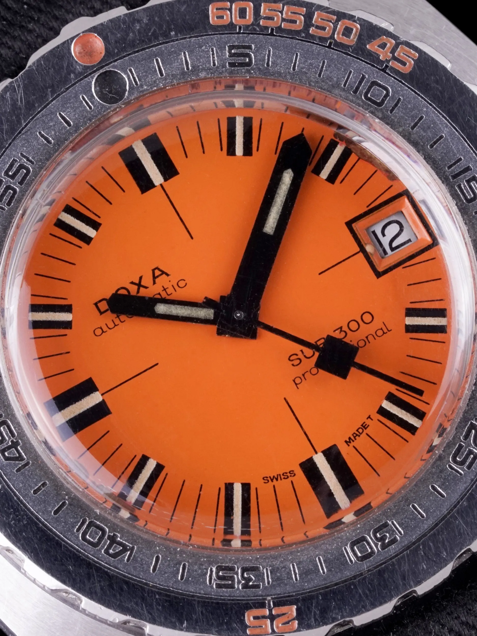 *Unpolished* 1967 DOXA Sub 300 Professional (Ref. 11889-4) "Thin Case"
