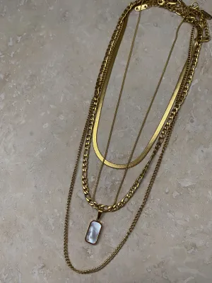 Vanessa Modern Reversible Necklace