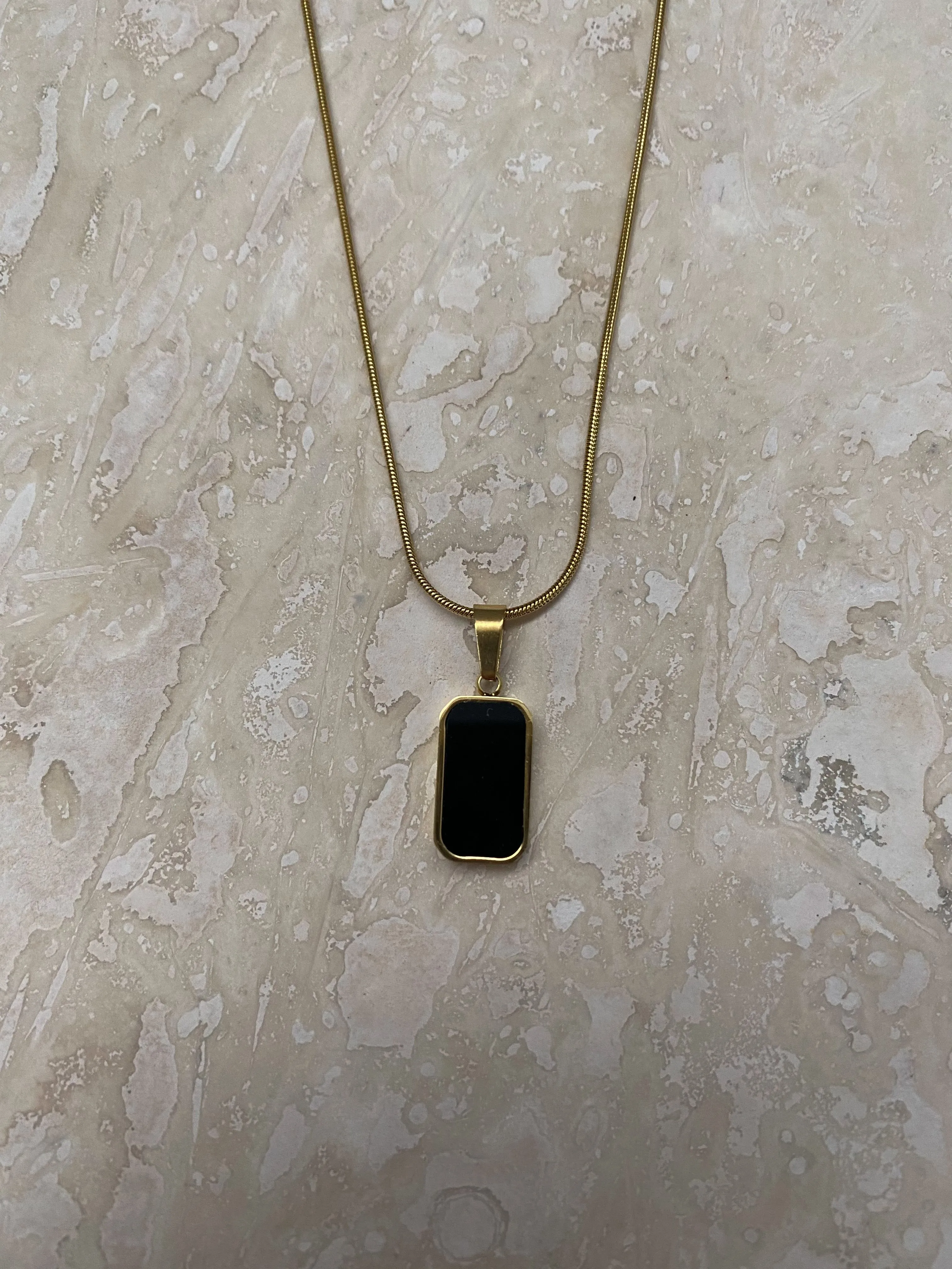 Vanessa Modern Reversible Necklace