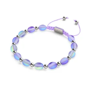 Violet Lightning | Mermaid Glass Ocean Egg Bracelet