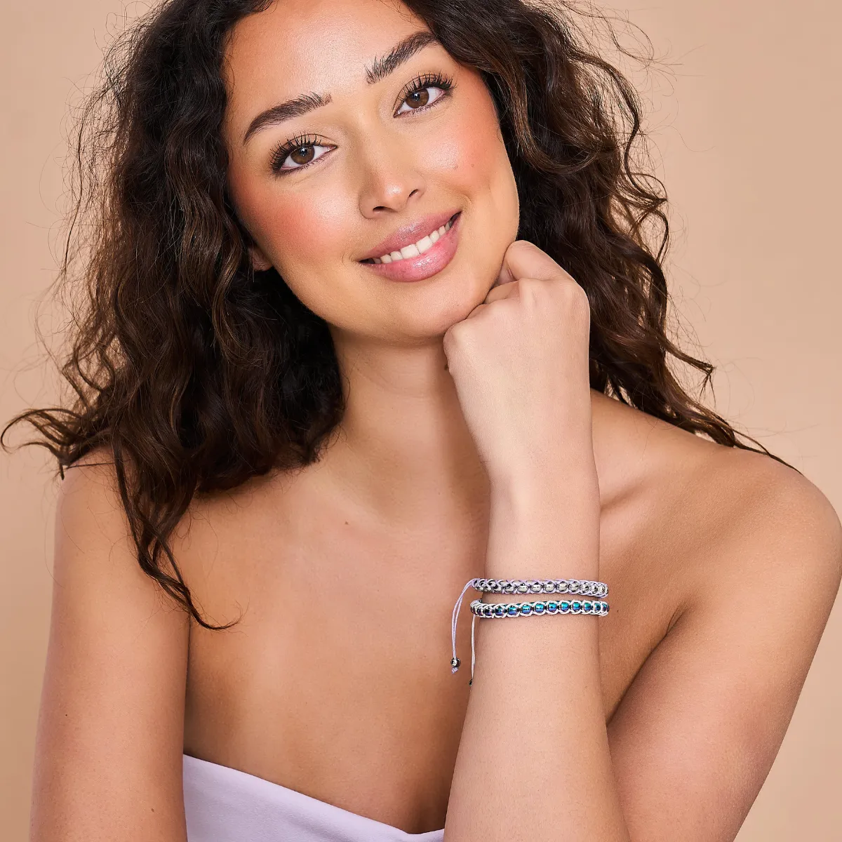 White x Unicorn Silver | Catena Links Bracelet