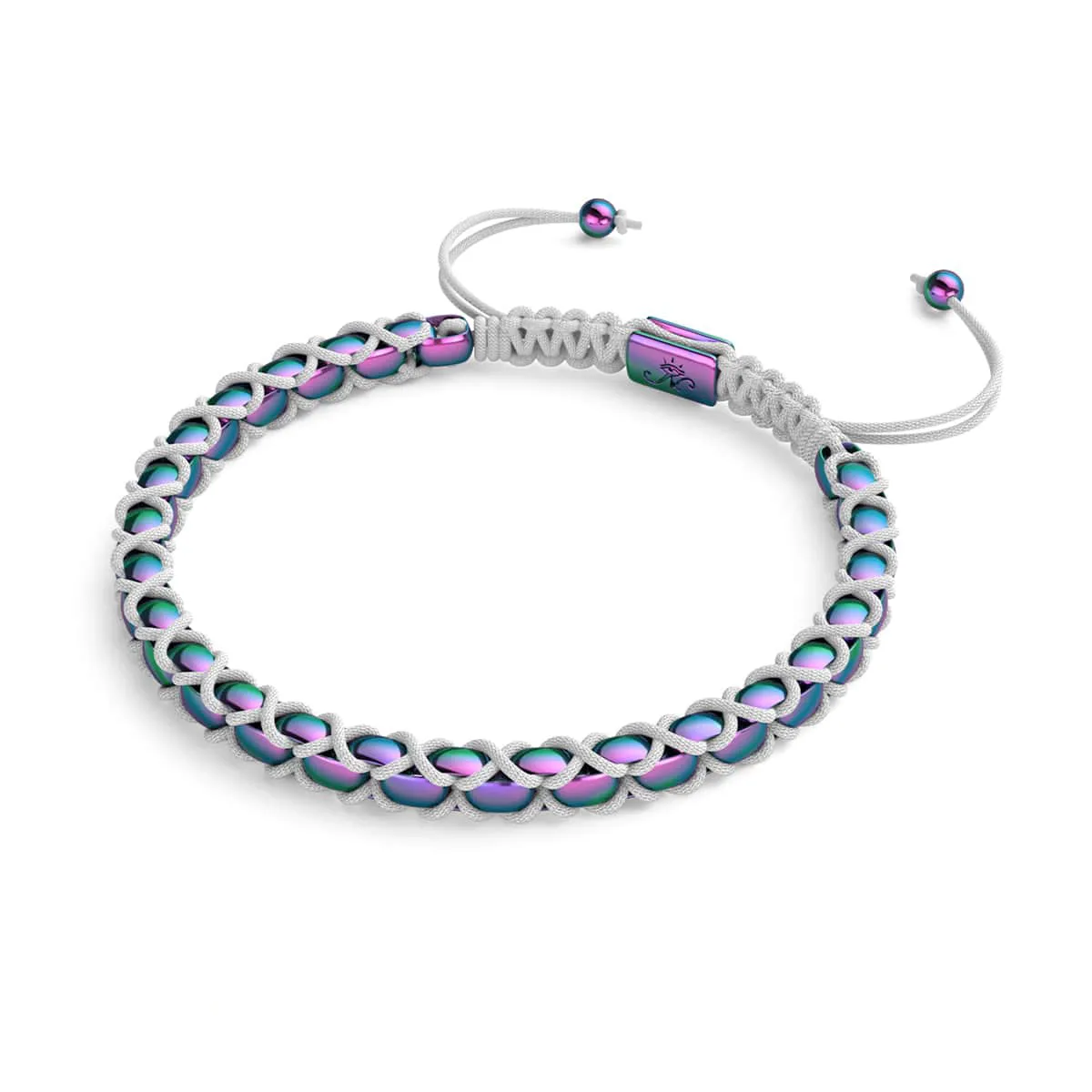 White x Unicorn Silver | Catena Links Bracelet