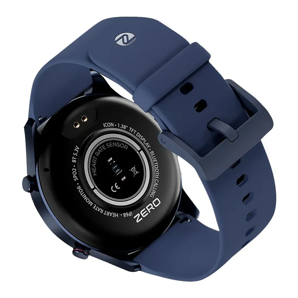 Zero 1.38" TFT HD Display Smart Watch, IP68 Water Resistant, Space Blue