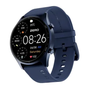 Zero 1.38" TFT HD Display Smart Watch, IP68 Water Resistant, Space Blue