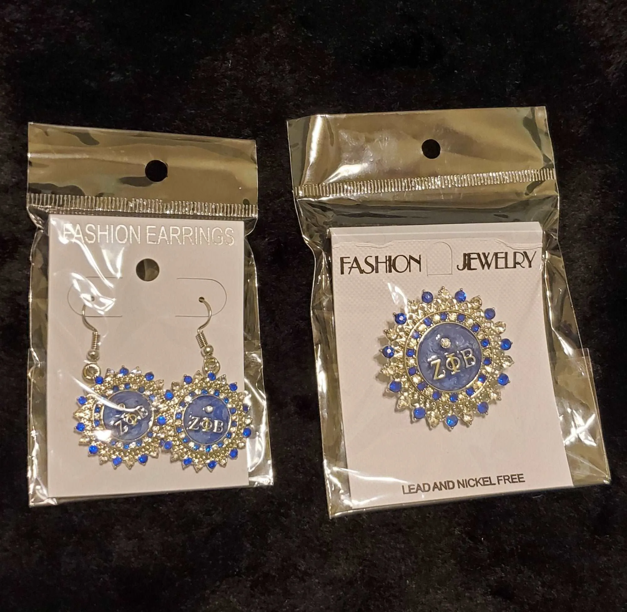 Zeta Medallion Pin